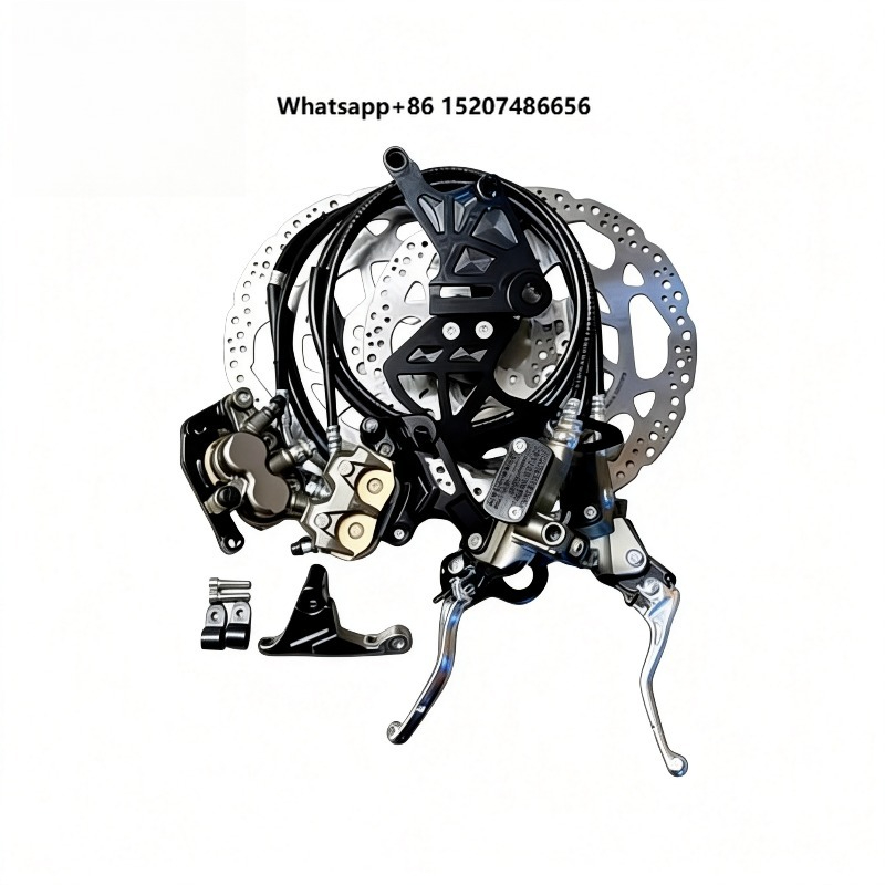 Brake Disc Motorcycle - Kit Freni Posteriori + Supporti +