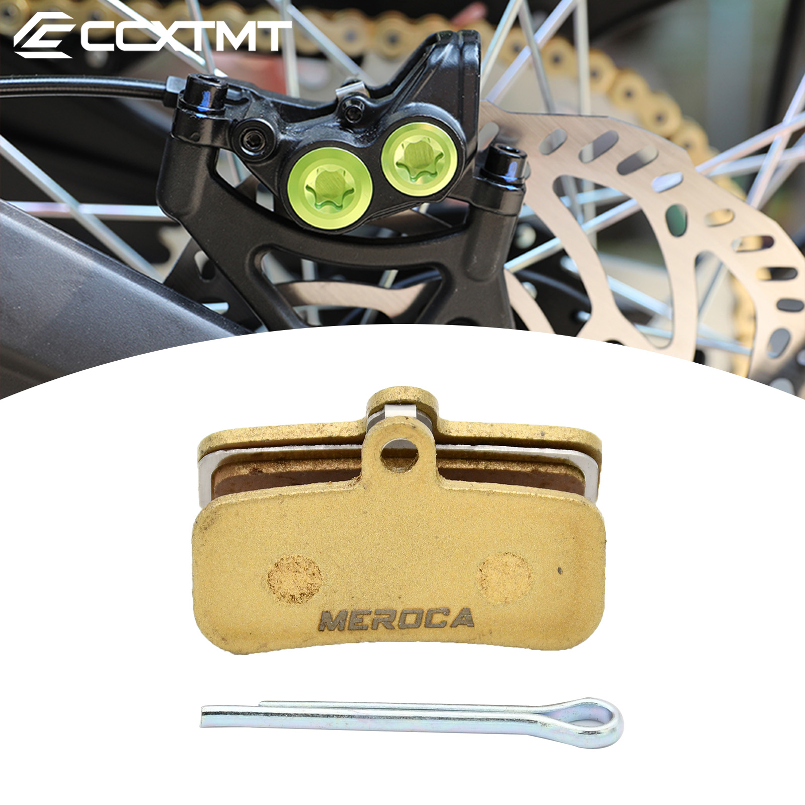Brake Pads Bike - Pastiglie freno silenziose anteriori e posteriori