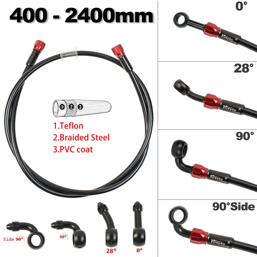 Brake Line Motorcycle - Tubo freno moto Dirt Bike Acciaio