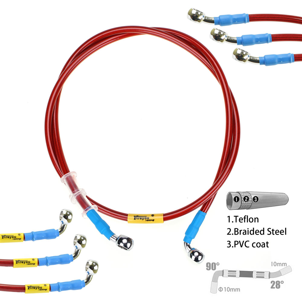 Motorcycle Brake Cable - Cavo linea DOT idraulico per tubo