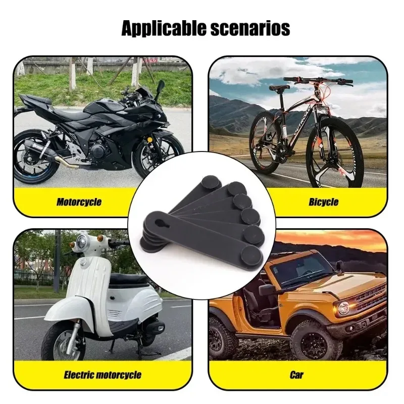 1-20 pezzi telaio in gomma per - Motorcycle Brake Cable recensione e prezzo