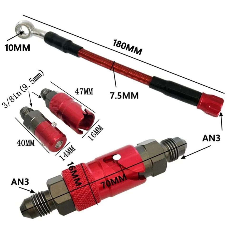 Kit Adattatore per Tubo Freno  - Brake Line Motorcycle recensione e prezzo