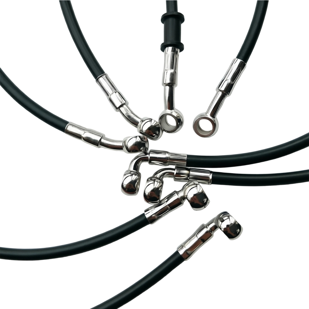 Nero 28 ° -90 °   Tubo Freno I - Motorcycle Brake Cable recensione e prezzo