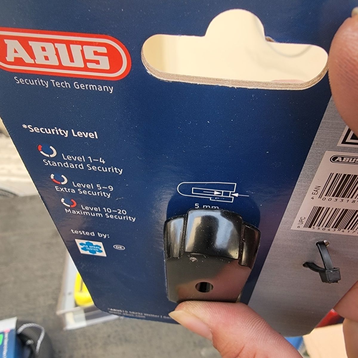 ABUS 303 Blocco Disco Freno Mo - Brake Disc Motorcycle recensione e prezzo