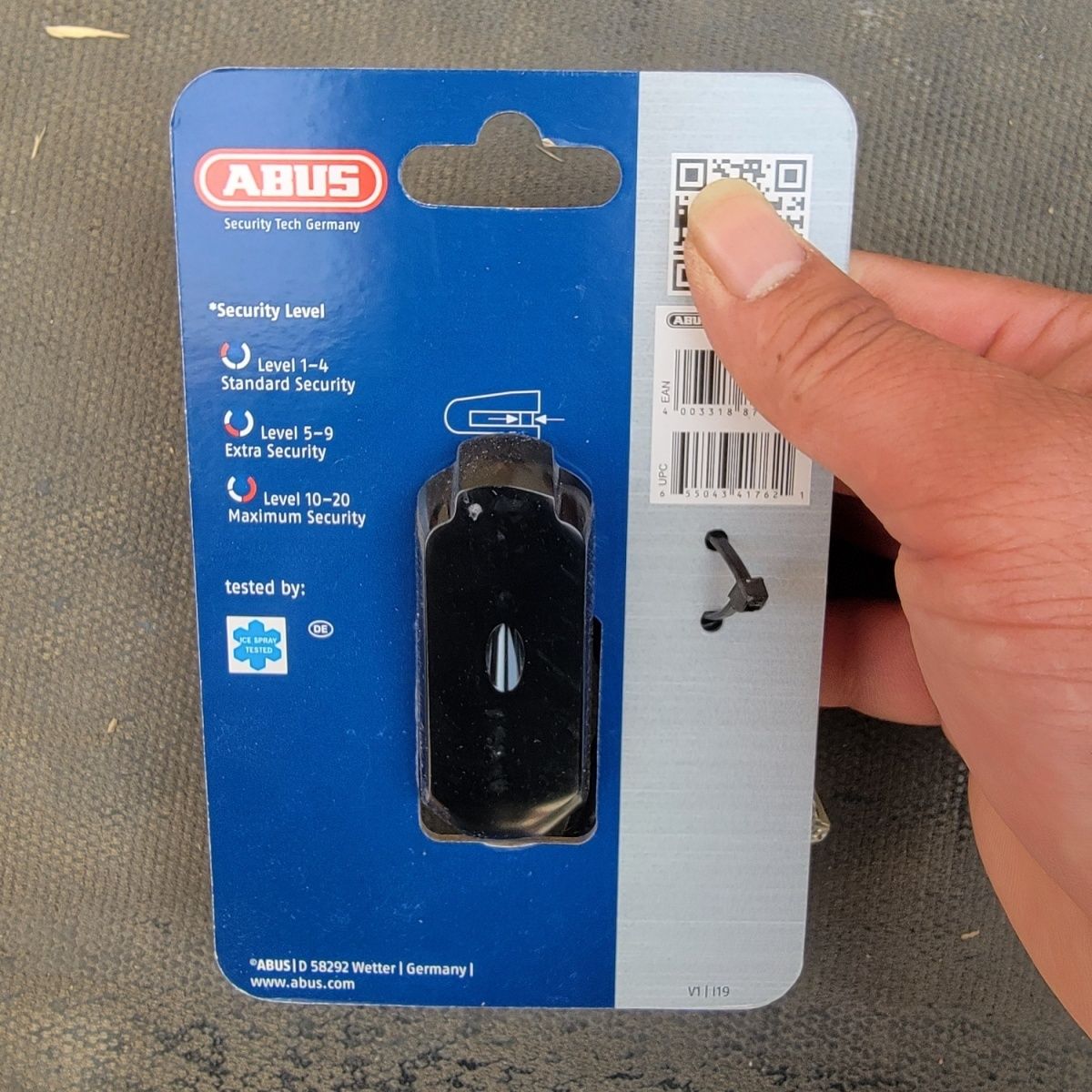 ABUS 303 Blocco Disco Freno Mo - Brake Disc Motorcycle recensione e prezzo
