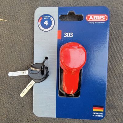 ABUS 303 Blocco Disco Freno Mo - Brake Disc Motorcycle recensione e prezzo