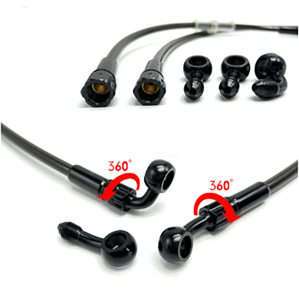 Tubo Freno Moto AN3 Intrecciat - Motorcycle Brake Cable recensione e prezzo